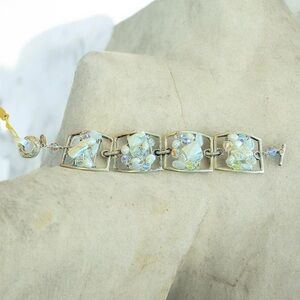 Rachel Abram’s NWT 925 Bracelet, Multistone, 7", 45.00 g